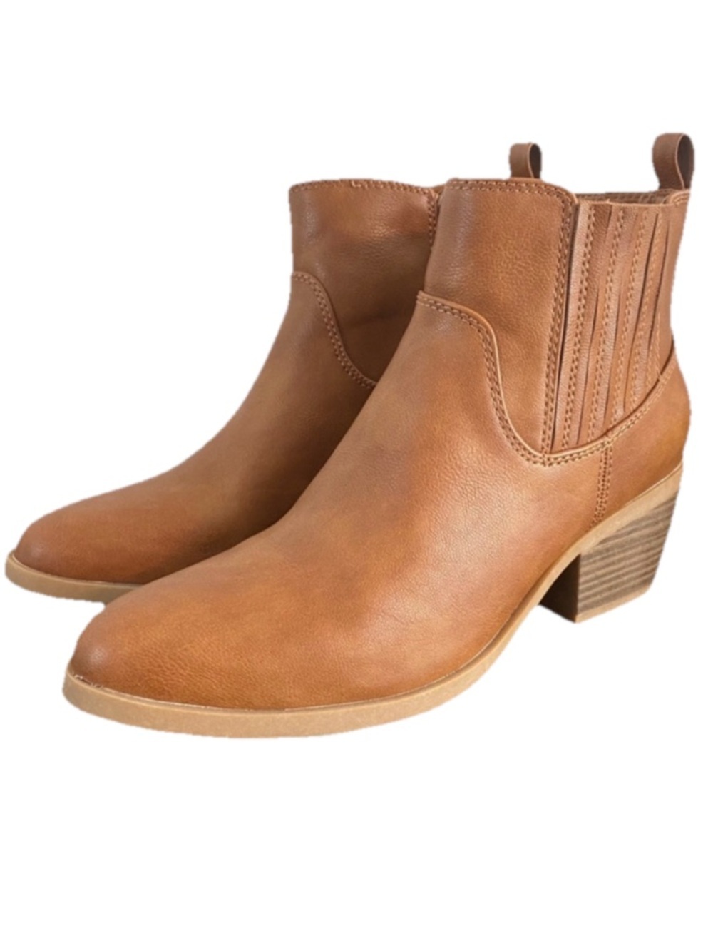 Old Navy Brown Ankle Booties Women’s Size 8